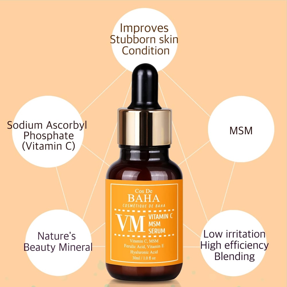 Cos De Baha (VM) Vitamin C Msm Serum 30ml - Image 2